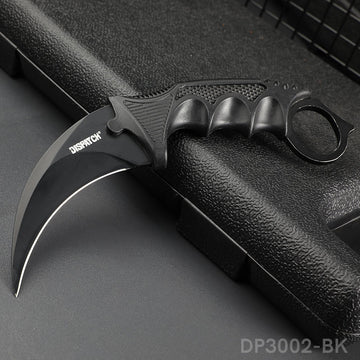 Fixed Blade Claw Knife CSGO with Sheath and Cord For Outdoor Adventures